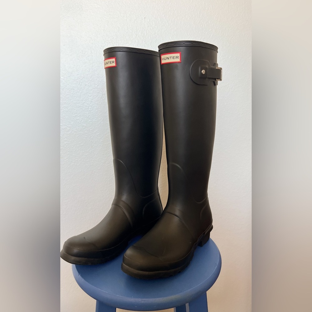 Hunter Original Tall Rain Boots - New - Sz 9